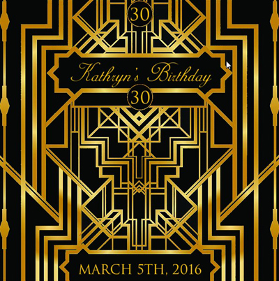 step and repeat design sample
